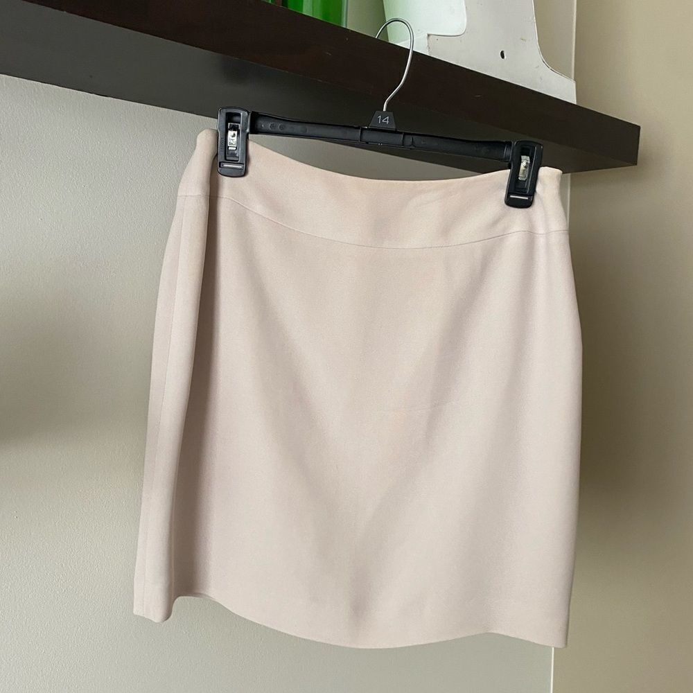 Vintage Petite Sophisticate Cream Skirt Size 6